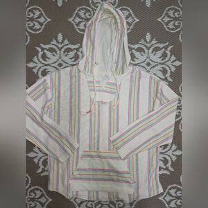 Bloom Multicolor Striped Hoodie